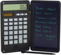 Calculadora con pizarra mágica para estudio y uso diario