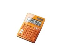 Calculadora de bolsillo Canon LS-123K-MOR. Naranja.