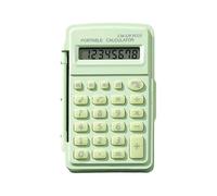 Calculadora de bolsillo - dispositivo de cálculo con tapa | Calculadora portátil para niños | para profesores, oficina, casa, exámenes escolares