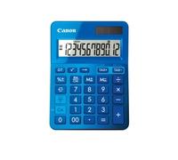 Calculadora de bolsillo mini Canon LS-100K-MBL, color azul.