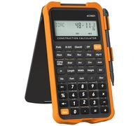 Calculadora de construcción con tableta de escritura Calculadora de ingeniería industrial y científica para contratista Bolsillo de hormigón 2026 as show