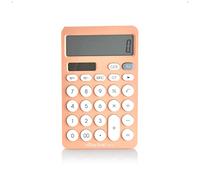 Calculadora de Mesa LT-D1044 - Ideal para el Uso Diario en la Oficina - 12 dígitos - Solar y Batería (incluida en el Producto) - 3 Colores con Pantalla y Botones Extra Grandes - by Office Box