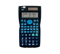 Calculadora liderpapel cientifica xf32 12 digitos 240 funciones con tapa solar y pilas color azul 156x85x20 - XF32