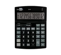 Calculadora liderpapel sobremesa xf29 12 digitos solar y pilas color negro 190x140x30 mm - XF29