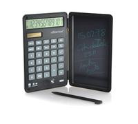 Calculadora + Notas LT-N1 - Con Pantalla para Notas dígitales - 12 dígitos - Solar y Batería (incluidas) - Con Tapa Protectora, Pencil y Pantalla Borrado Automático - by Office Box