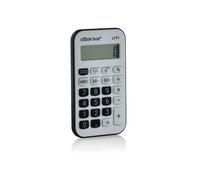 Calculadora Pocket - Ideal para el uso diario - 8 dígitos - REF.LT-P1 - Baterías Incluidas - Gran versatilidad y duración en un modelo de calculadora de Bolsillo by Office Box - 5 Colores Black