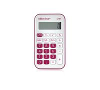 Calculadora Pocket - Ideal para el Uso Diario - 8 dígitos - Ref.LT-P143 - Baterías Incluidas - Gran versatilidad y duración en un Modelo de calculadora de Bolsillo by Office Box - Fucsia