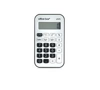 Calculadora Pocket - Ideal para el Uso Diario - 8 dígitos - Ref.LT-P168 - Baterías Incluidas - Gran versatilidad y duración en un Modelo de calculadora de Bolsillo by Office Box - Negro