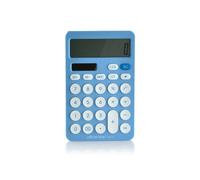 Calculadora Sobremesa Office Box Dual Power 12 Digitos Azul