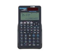 Calculadora técnica y científica Donau Tech con Pantalla Natural, 417 Funciones, Grafito, Estuche Protector, calculadora Escolar, Estuche Deslizante