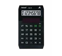 Calculatrice de Bureau 8 chiffres 120x72x25mm REBELL ECO10