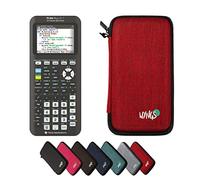 CALCUSO Paquete Básico Rojo con Calculadora Grafica TI-84 Plus CE-T Python Edition