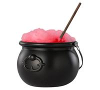 Caldera - Tazón de luz negra - Decoración de de Halloween | Caldera LED de 7 colores para vista de mesa | Caldero al aire libre Prop Para Patio de Cocina Porche | Decorativo Iluminado Para Uso