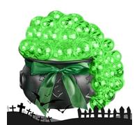 Caldero De s Espeluznantes Luces Ajustables Resplandor Verde Con Control