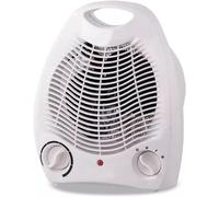 Calefaccion de casa 1000/2000W, Calentador de Aire Caliente para Baño estufa de Invierno, Calefactor Eléctrico Ligero y Portátil Bajo Consumo - Termostato Regulable 1000W - 2000W, Ventilador con aire