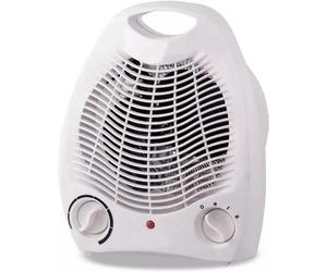 Calefaccion de casa 1000/2000W, Calentador de Aire Caliente para Baño estufa de Invierno, Calefactor Eléctrico Ligero y Portátil Bajo Consumo - Termostato Regulable 1000W - 2000W, Ventilador con aire