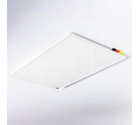 Calefacción de techo por infrarrojos de 600 vatios - Calefacción radiante eléctrica - 2,2 x 100 x 60 cm