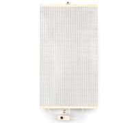 Calefacción infrarroja, termostato, radiador con imagen, panel calefactor, radiador infrarrojo de 430W, calefactor eléctrico transparente