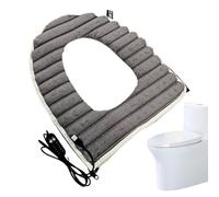 Calefacción para asiento de inodoro multifunción, duradera, cómoda, calefacción rápida