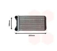 Calefactor 03006223 VAN WEZEL para AUDI SEAT