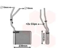 Calefactor 18006364 VAN WEZEL para VOLVO FORD