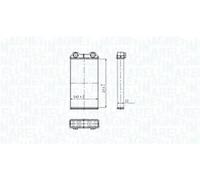 Calefactor 350218439000 MAGNETI MARELLI para OPEL RENAULT