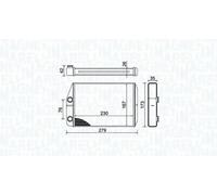 Calefactor 350218443000 MAGNETI MARELLI para PEUGEOT CITROËN