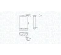 Calefactor 350218447000 MAGNETI MARELLI para VW SEAT