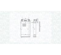Calefactor 350218472000 MAGNETI MARELLI para AUDI SEAT