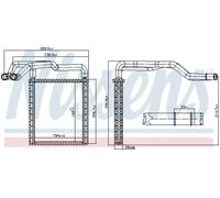 Calefactor Aletas refrigeración soldadas 77650 NISSENS para HYUNDAI i20 II BAYON