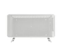 Cecotec Calefactor ReadyWarm 2000 Graphene 1800W, mando a distancia, temporizador 12h, blanco