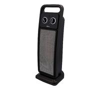 Jata Calefactor cerámico Torre 2000 W Negro