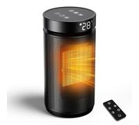 Calefactor Cerámico para ptc Oscilante 70° Silencioso Calefactor(EU) | Mando a distancia incluido, para ajuste sin levantarse, 2000W potencia para máxima, para ideal salón grande