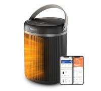 Philips 3000 Calefactor eléctrico, 2000 W, Oscilación 45°, Gris Oscuro