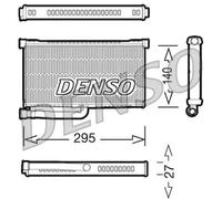 Intercambiador de calor, calefacción interior DENSO DRR02004