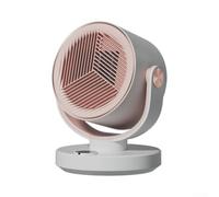 Calefactor Eléctrico 1800W para ptc Bajo Consumo con Oscilación, para calentador Cerámico Portátil para Hogar, ABS Ignífugo, 24x31x22cm(Pink EU)