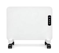 Calefactor eléctrico de pared, panel de convección inteligente 600W | Calefactor para habitaciones, de montaje en pared o portátil, con control por aplicación y mando a distancia
