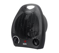Calefactor Eléctrico Portátil EDM 1000- 2000W | Termostato Ajustable, Doble Potencia y Protección de Seguridad EDM PRODUCT