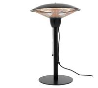 Calefactor halógeno Barcelona Table 1500 (Ø x Al: 44 x 66 cm, 1.500 W, Negro)