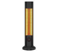 Calefactor halógeno 2000W con mando a distancia Purline HEATY EX2000 CA Black Convector
