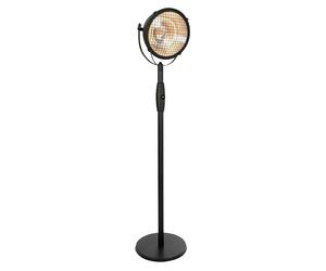 Calefactor halógeno Indus Standing 2100 (Altura: 210 cm, 2.100 W, Negro)
