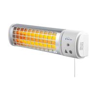 Calefactor halógeno para baño 1200W Purline HEATY B1200 White