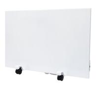 Calefactor infrarrojo móvil Corpotherma, panel de aluminio, blanco, IRM1200535900, Versión: 535x1200mm, Vatios: 900
