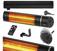 MONZANA Calefactor Infrarrojos 2000W 3 Temperaturas Mando a Distancia