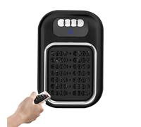 Calefactor Pequeño Electrico, Calentador De Ventilador Con Display LED Y Mando A Distancia Para Hogar Dormitorio Baño Cocina Oficina Estudio