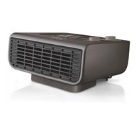 Taurus Tropicano Java 2100 IP Termoventilador, calefactor, 2 posiciones de calor, 2000 W, Función ventilador, termostato regulable, piloto luminoso, silencioso, color gris