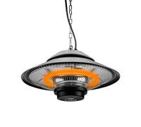 Calefactor techo 1500W IP44 con mando 90-034 PROMIENNIKI
