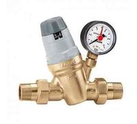 Caleffi 535041 Estabilizador de Presión de Agua 1/2'' EN1567 Válvula Reductora de Presión para Agua, Regulador de Presión de Agua