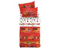 Caleffi Disney Cars 95 - Juego de sábanas para cama individual de algodón 100 %