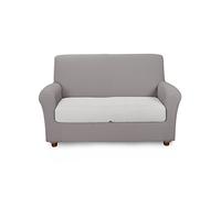 Caleffi - Funda de Sofá Elástica Melange | Cubresofá Ajustable para Sofá de 1 a 4 Plazas | Suave, Resistente, Transpirable y Lavable | Funda para Sofá y Chaise Longue Estilo Italiano